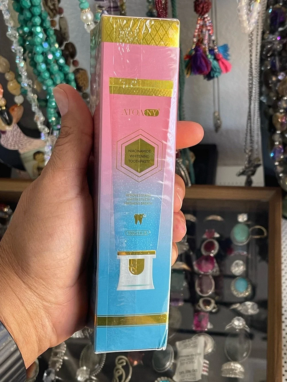 Niacinamide Whitening Toothpaste — Pink